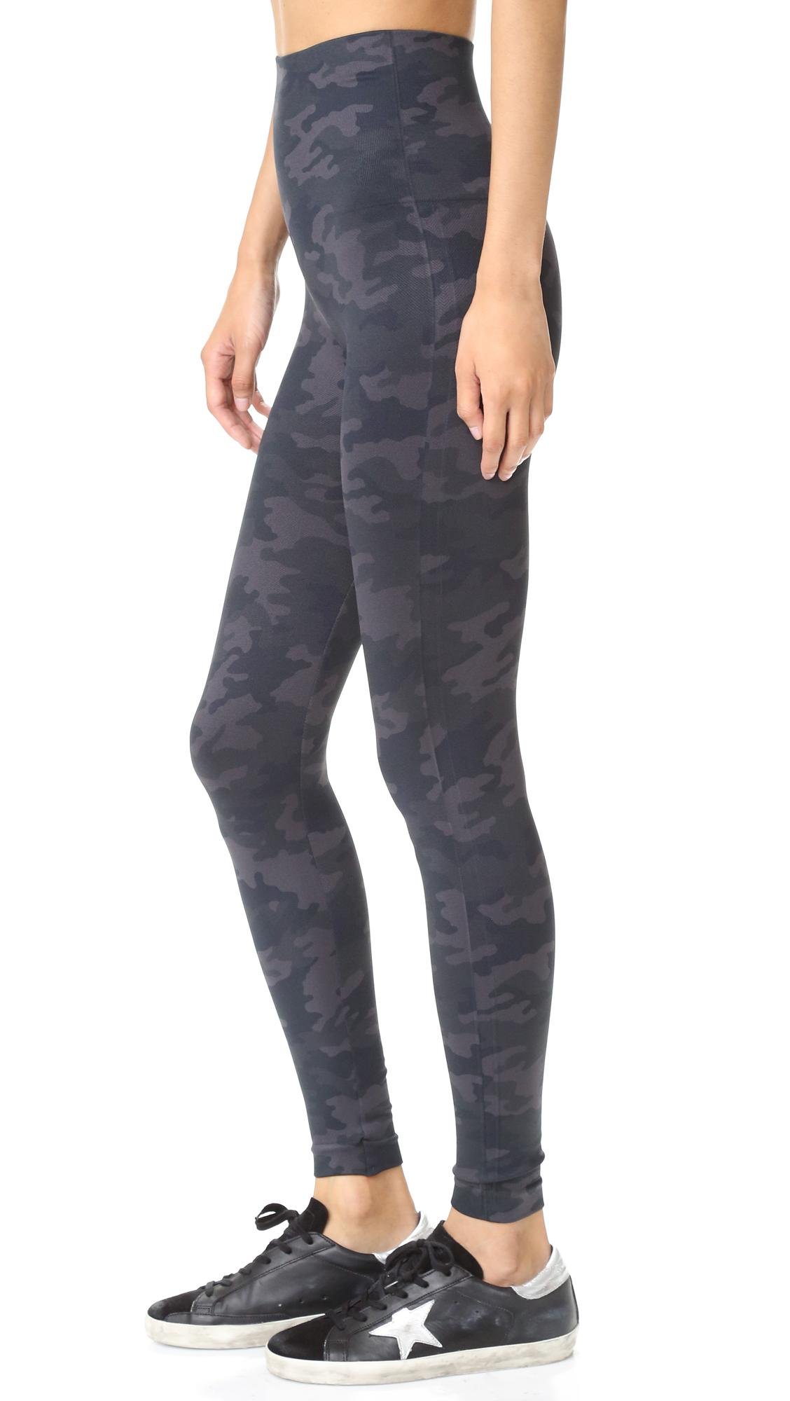 black camo workout leggings